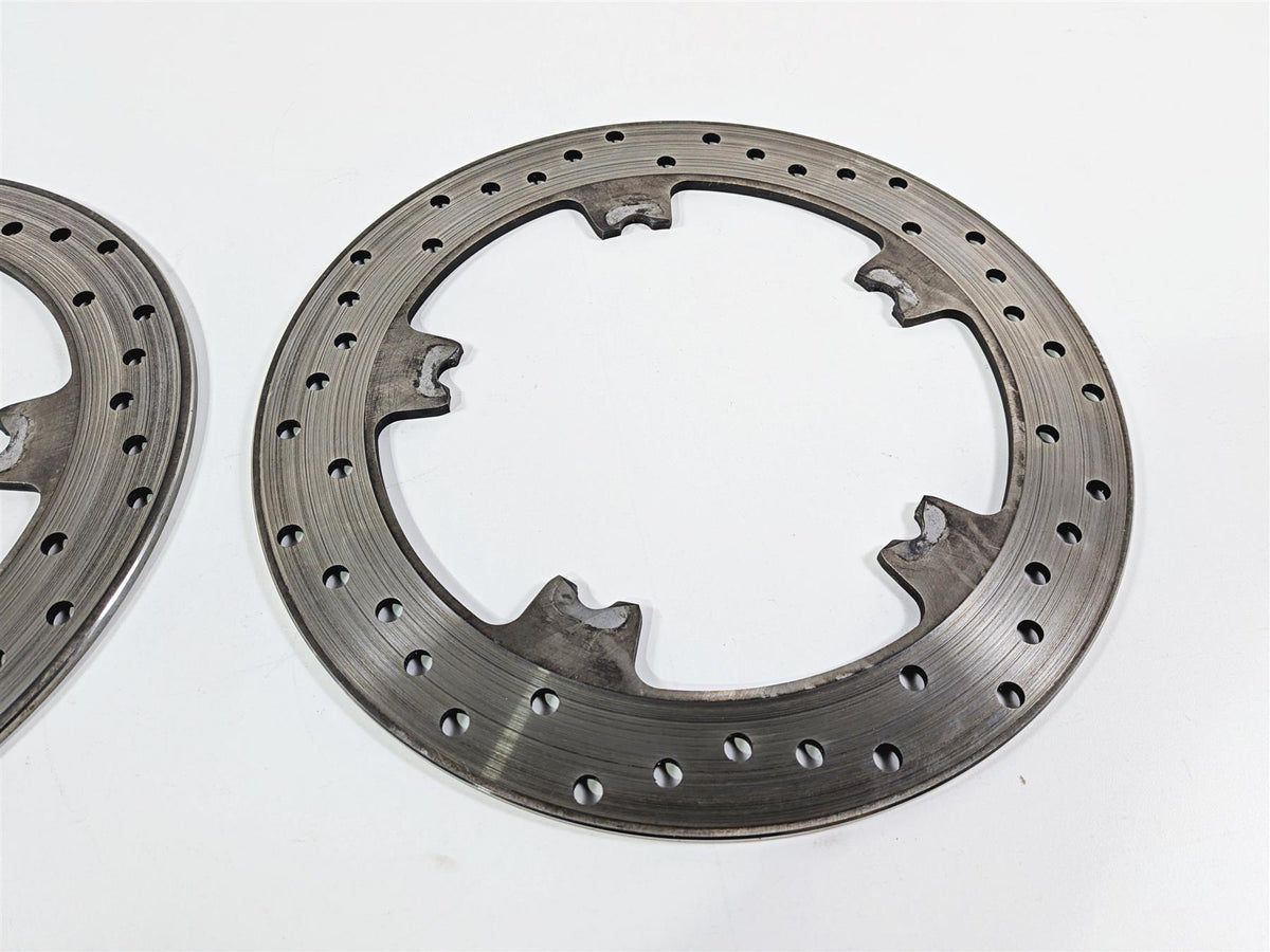 2014 Harley FXDL Dyna Low Rider Front Brake Disc Rotor Set 44553-06 {{ shop.shopifyCountryName }} - Mototech271