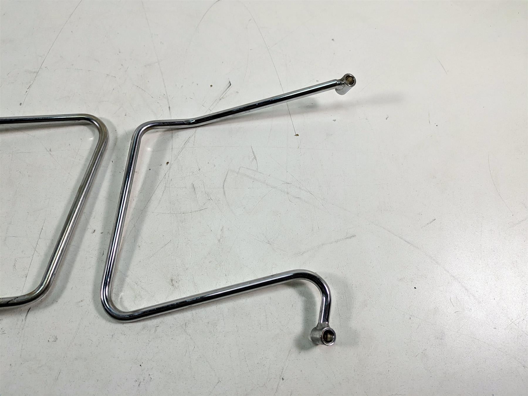 2000 Harley Dyna FXDL Low Rider Rear Saddlebag Rail Holder Mount Set {{ shop.shopifyCountryName }} - Mototech271