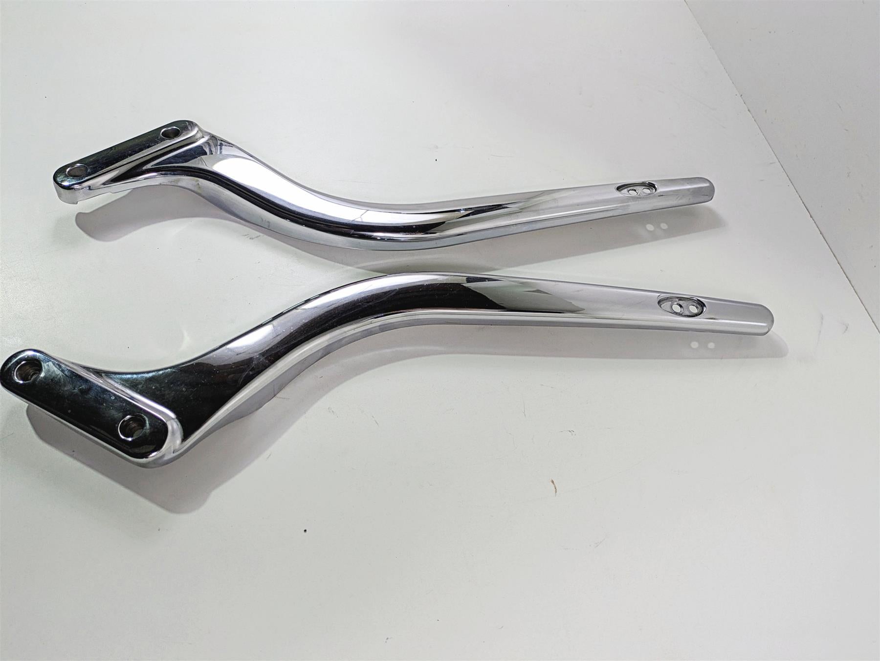 2004 Harley Softail FXSTDI Deuce Rear Chrome Braces Struts 60028-00 60035-00 {{ shop.shopifyCountryName }} - Mototech271