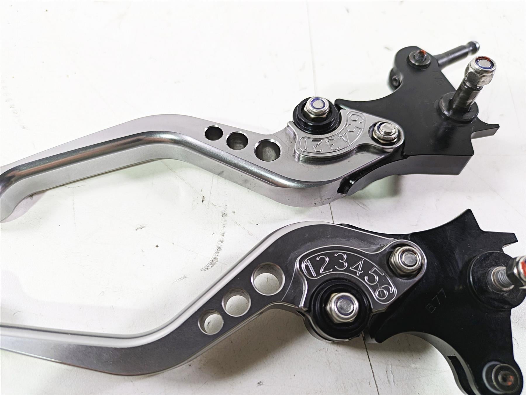 2018 BMW R1200GS GSW K50 Pazzo Racing Short Brake Clutch Lever Set B-77 C-75 {{ shop.shopifyCountryName }} - Mototech271