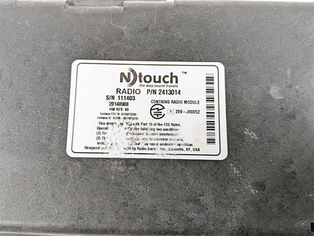 2015 Indian Chieftain Ntouch DSP Radio Control Module - Read 2413014-Mototech271