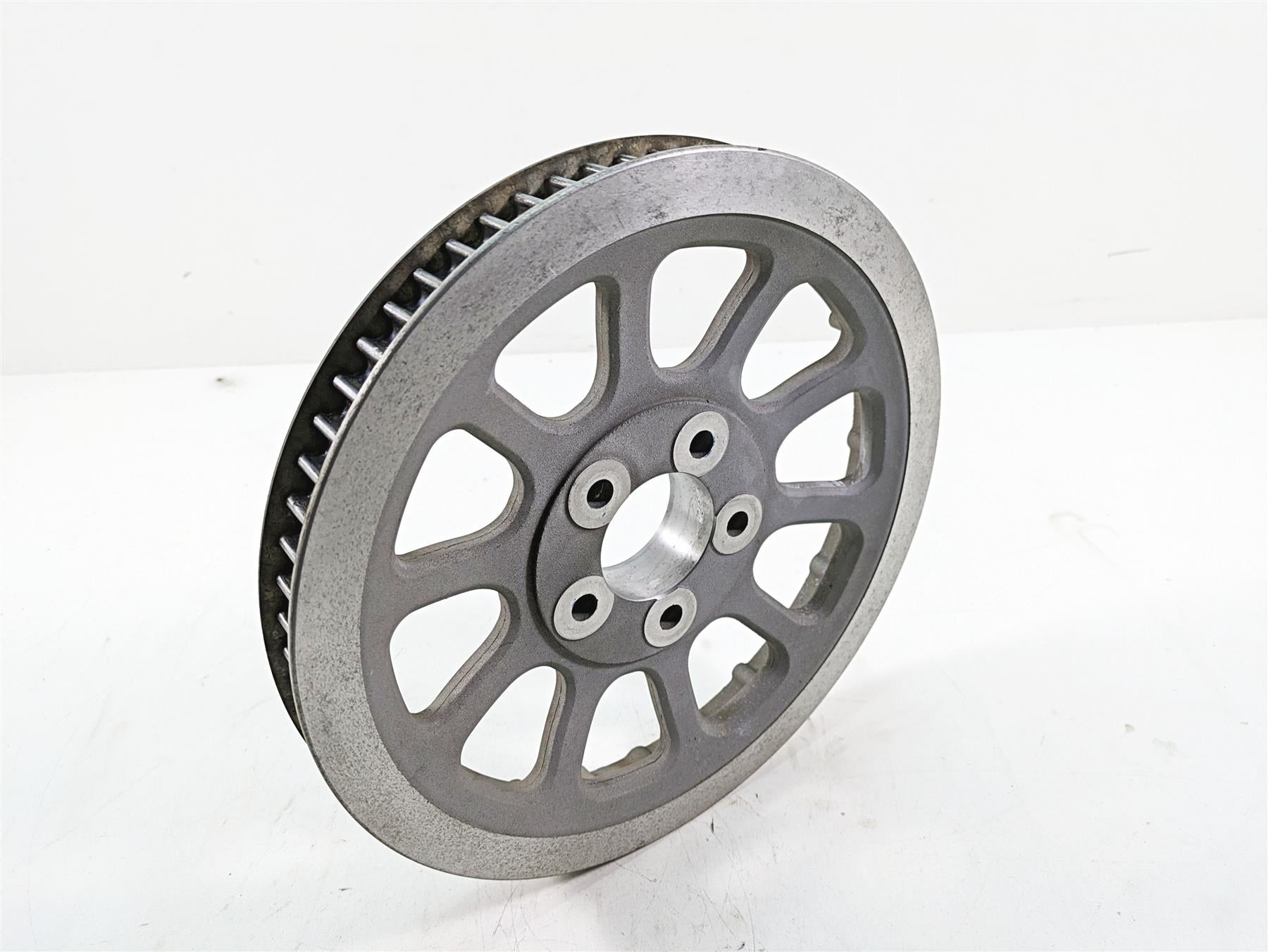 2009 Harley FXDF Dyna Fat Bob Rear Drive Belt Pulley 66T 1" 40374-07 {{ shop.shopifyCountryName }} - Mototech271