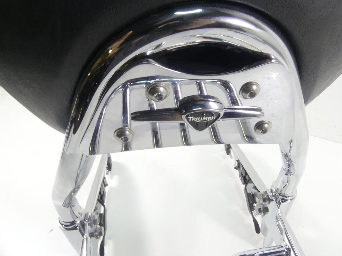 2013 Triumph Rocket 3 Touring Passenger Back Rest Sissy Bar A9758067 {{ shop.shopifyCountryName }} - Mototech271