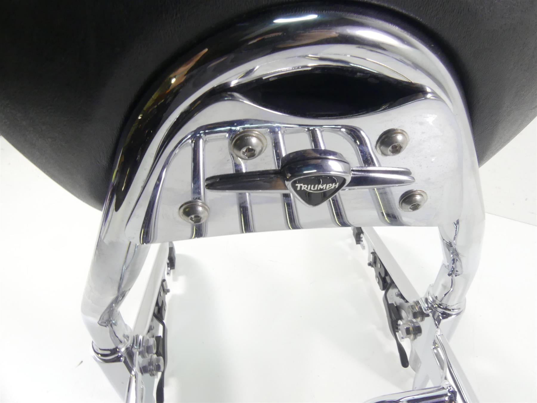 2013 Triumph Rocket 3 Touring Passenger Back Rest Sissy Bar A9758067 {{ shop.shopifyCountryName }} - Mototech271