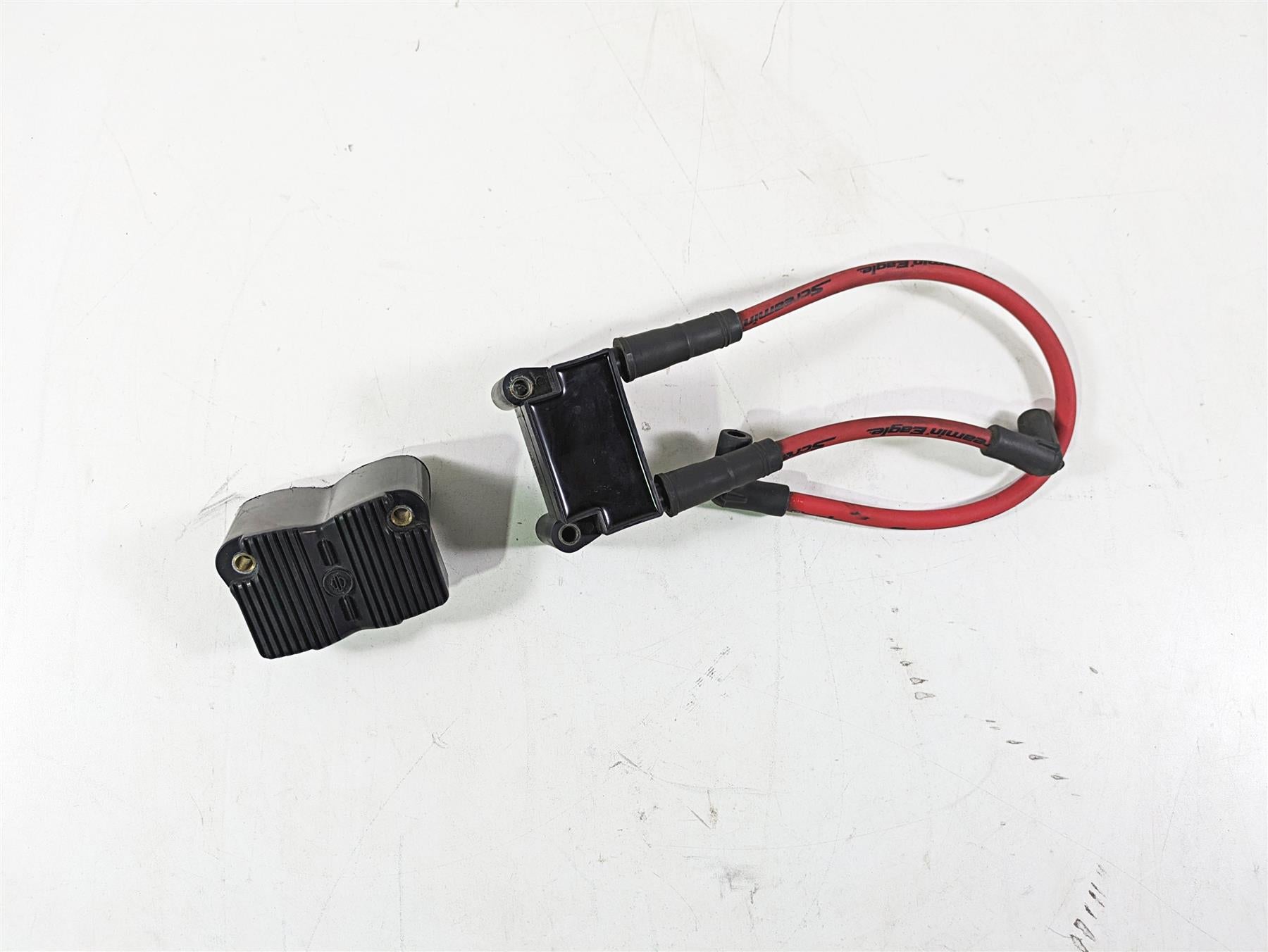 2017 Harley Dyna FXDB Street Bob Delphi Ignition Coil Wires Plug Set 31696-07A {{ shop.shopifyCountryName }} - Mototech271