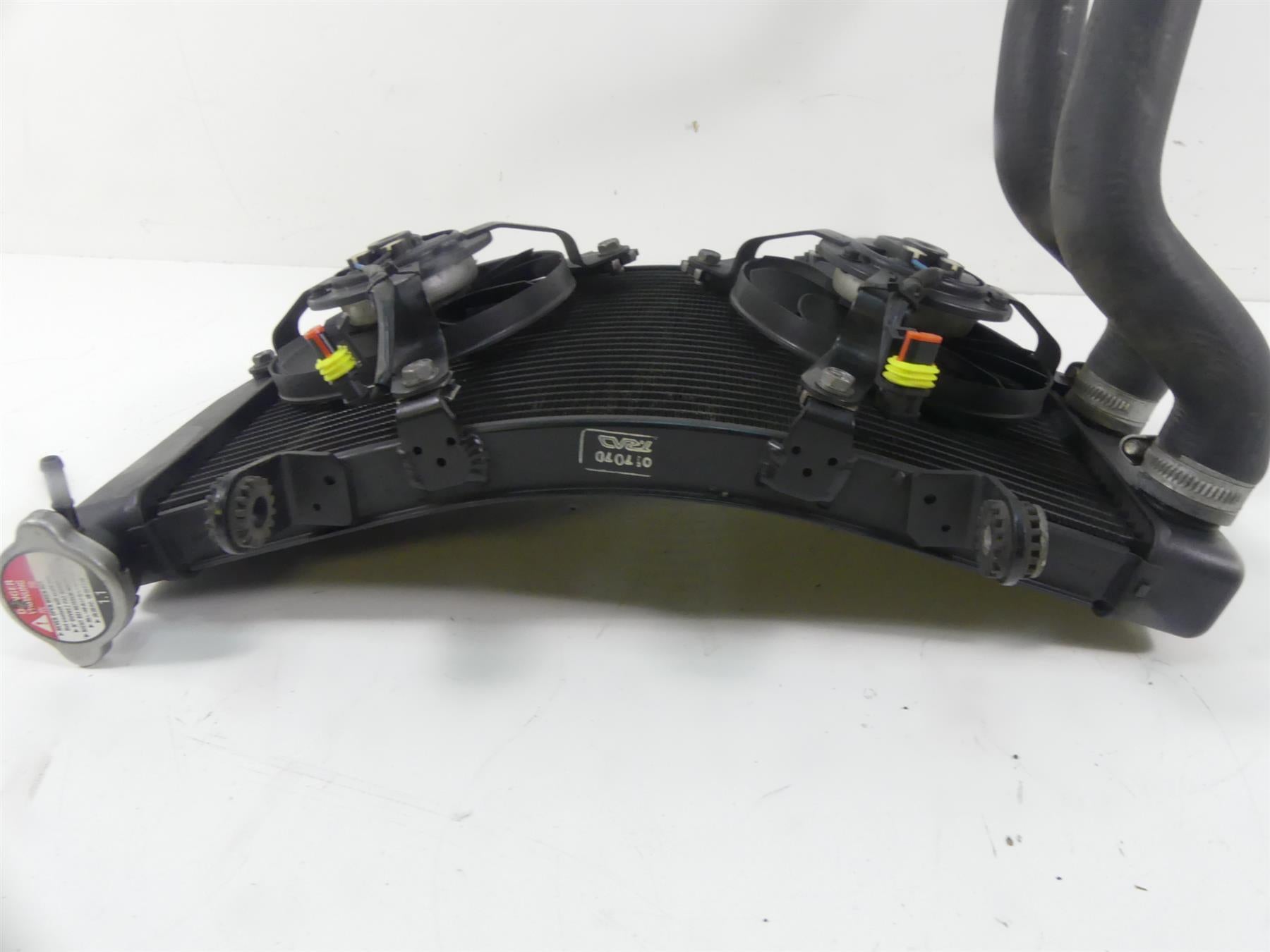 2008 Ducati 1098 S Coolant Radiator Fan Reservoir Hoses Set 54840741B 54840742B {{ shop.shopifyCountryName }} - Mototech271