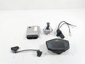 2021 Aprilia RS660 Cdi Speedometer Ignition Switch Key Set CM301806 2D000554