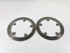 2009 BMW R1200RT K26 Front Brembo Brake Discs Rotors D=320mm 34117711428 | Mototech271