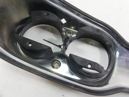 2005 Harley Dyna FXDLI Low Rider Chrome Dual Gauges Tank Cover Panel 61695-05 {{ shop.shopifyCountryName }} - Mototech271