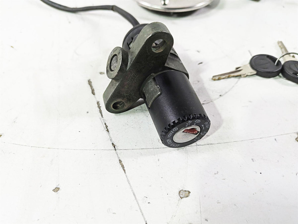 1998 Moto Guzzi California 1100 EV Ignition Switch Key Lock Cap Set GU03736801 {{ shop.shopifyCountryName }} - Mototech271
