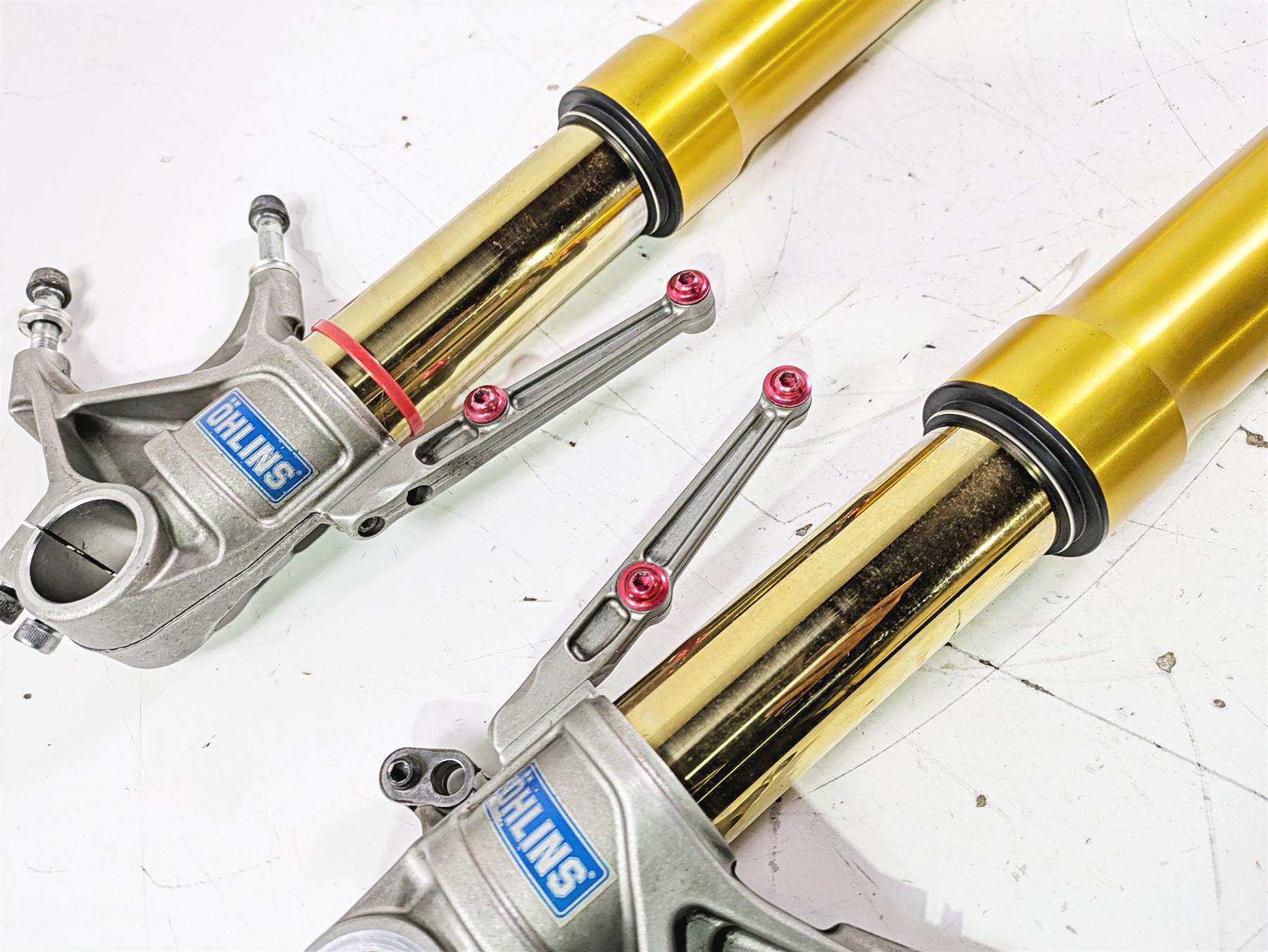 2017 Ducati Monster 1200 S Front Ohlins Fork Legs READ 34520611A 34420611A {{ shop.shopifyCountryName }} - Mototech271