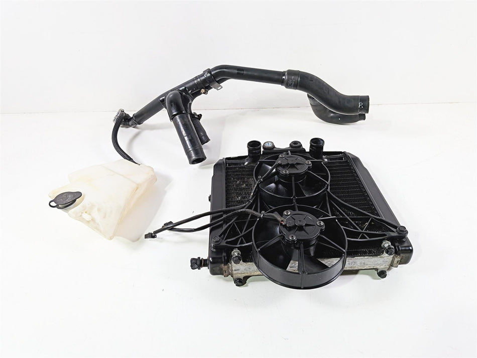 2012 Harley VRSCF Muscle V-Rod Radiator Fans Reservoir Hoses - No Leaks 26722-04