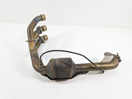 2012 Triumph Tiger 800XC ABS Oem Exhaust Header Manifold Pipe T2205036 {{ shop.shopifyCountryName }} - Mototech271