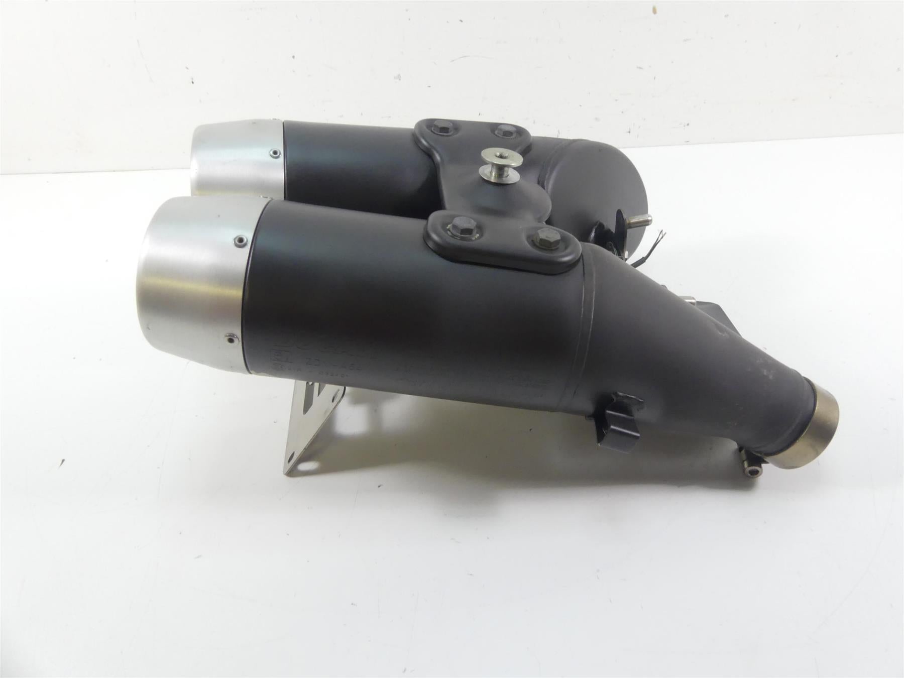 2008 Ducati Hypermotard 1100 Oem Exhaust Pipe Muffler Set 57311051A 57411051A {{ shop.shopifyCountryName }} - Mototech271