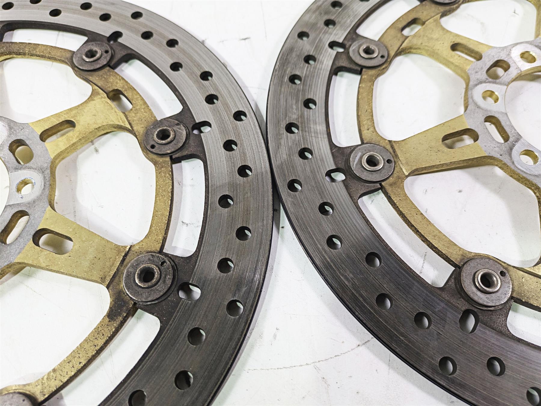 2008 Aprilia RSVR 1000 Factory Front Brake Rotor Disc Set AP8113926 {{ shop.shopifyCountryName }} - Mototech271