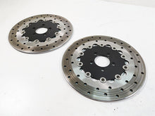 Load image into Gallery viewer, 2009 Harley Dyna FXDFSE CVO Fat Bob Sunstar Front Brake Rotor Set 46778-09A
