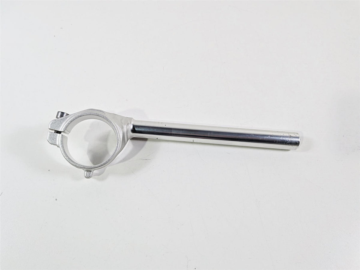 2017 BMW S1000RR K46 Left Oem Silver Aluminum Clip On Handlebar 32718548405 {{ shop.shopifyCountryName }} - Mototech271