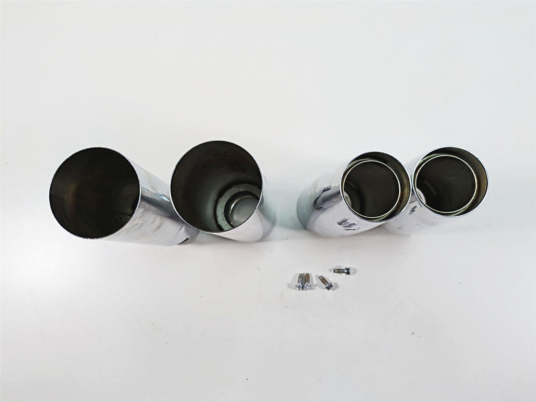 2006 Honda V-Twin VTX1300 R Front Fork Leg Chrome Cover Set - Read 51610-MEA-670 {{ shop.shopifyCountryName }} - Mototech271