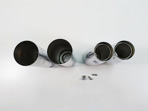 2006 Honda V-Twin VTX1300 R Front Fork Leg Chrome Cover Set - Read 51610-MEA-670