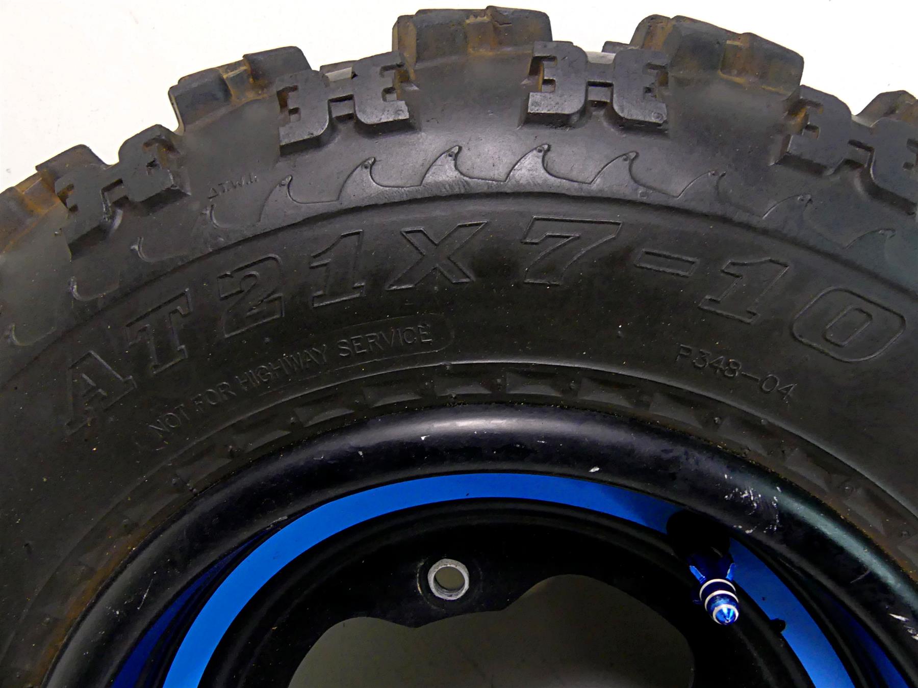 2017 Yamaha YFM Raptor 700R SE Front Wheel Rim Tire 21x7-10 Massfx MO21710 {{ shop.shopifyCountryName }} - Mototech271