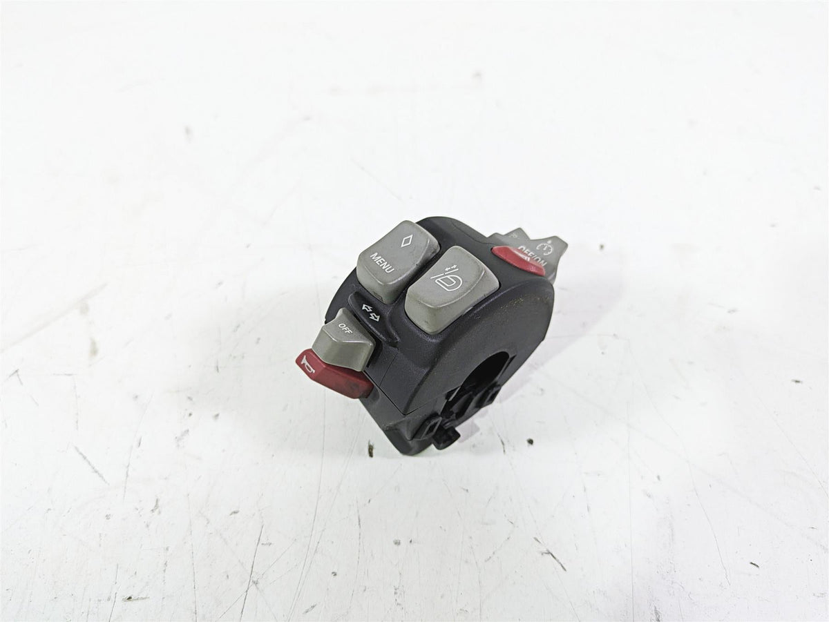 2014 BMW R1200 RT RTW K52 Left Hand Control Switch Cruise Menu 61318388633 {{ shop.shopifyCountryName }} - Mototech271