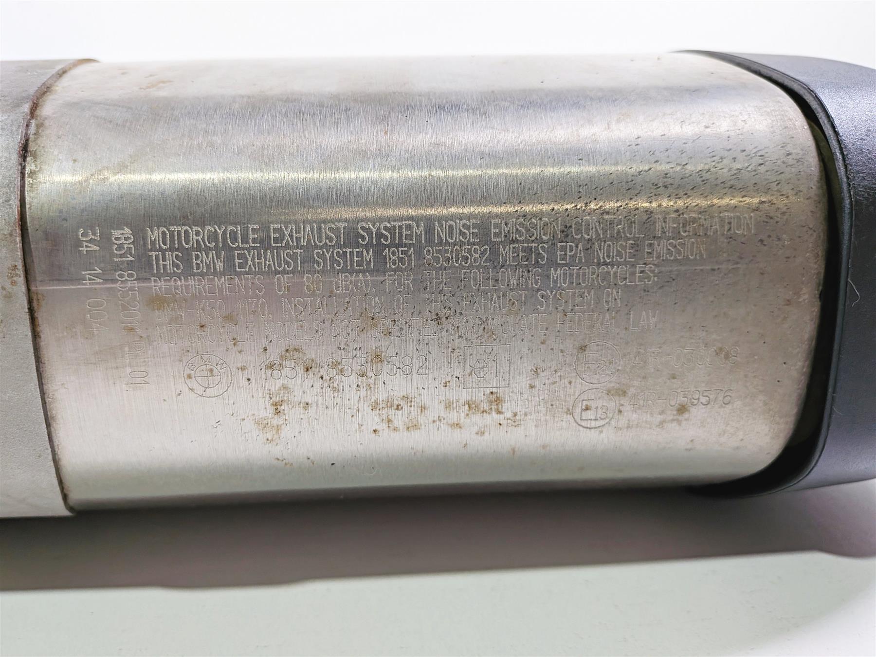 2015 BMW R1200GS K50 Oem Stock Exhaust Pipe Muffler Silencer 18518552011 {{ shop.shopifyCountryName }} - Mototech271
