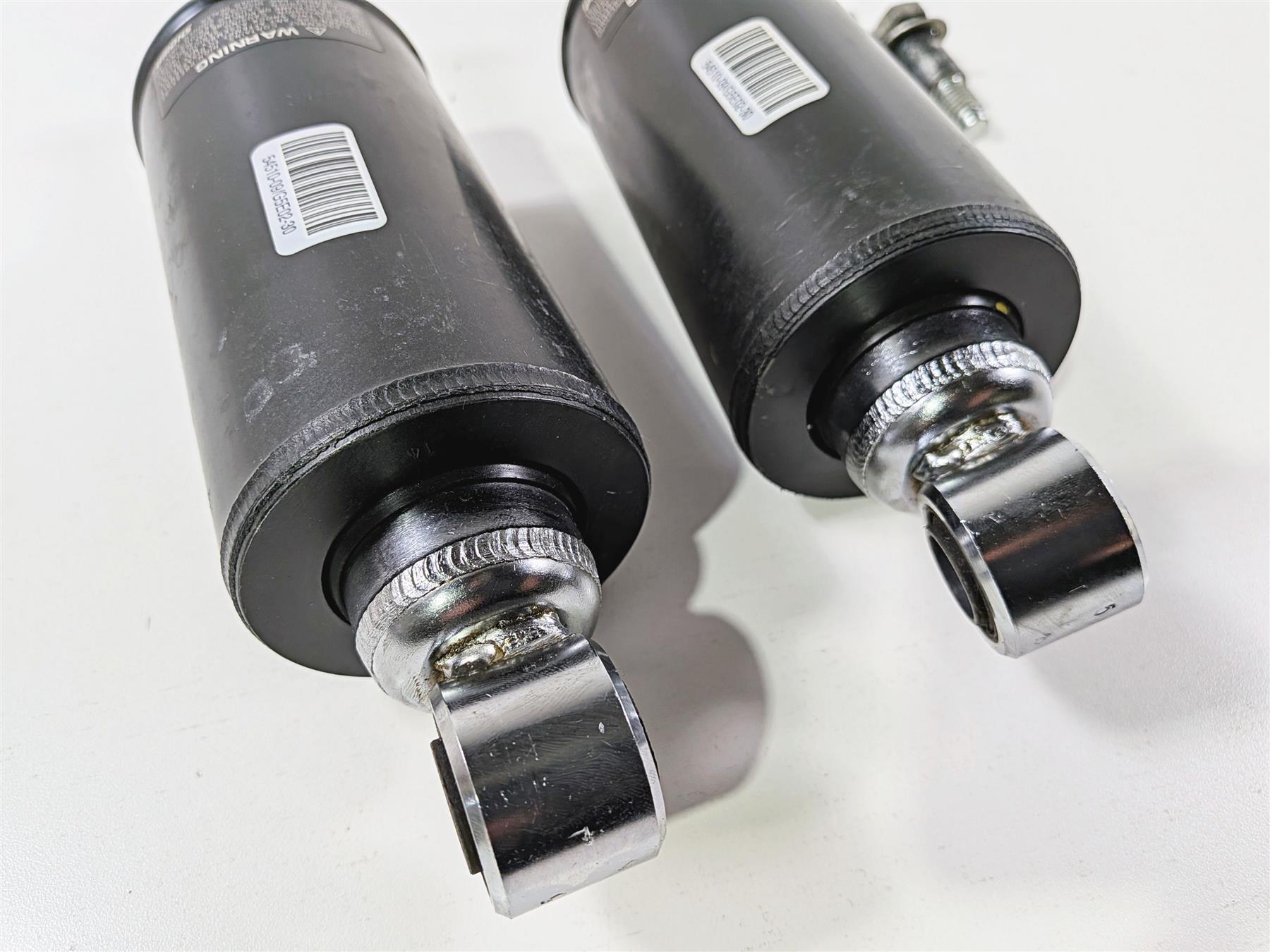2009 Harley FXCWC Softail Rocker Showa Rear Shock Damper 8" Set 54510-09 {{ shop.shopifyCountryName }} - Mototech271