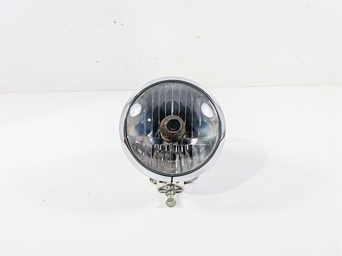 2009 Harley FXCWC Softail Rocker Headlight Head Light Lamp & Mount 69453-08 {{ shop.shopifyCountryName }} - Mototech271