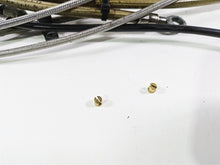 Load image into Gallery viewer, 2009 Harley FLSTSB Cross Bones Extended Brake Line Throttle Cable Set 15&quot; | Mototech271
