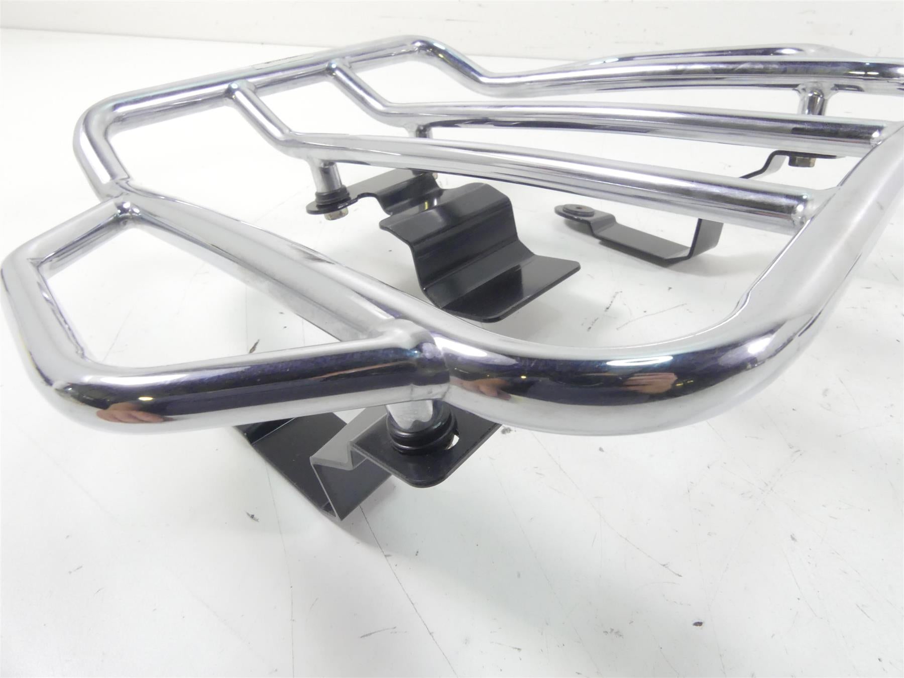 2007 Harley FLHTCU SE2 CVO Electra Glide Trunk Chrome Luggage Rack 79125-06 {{ shop.shopifyCountryName }} - Mototech271