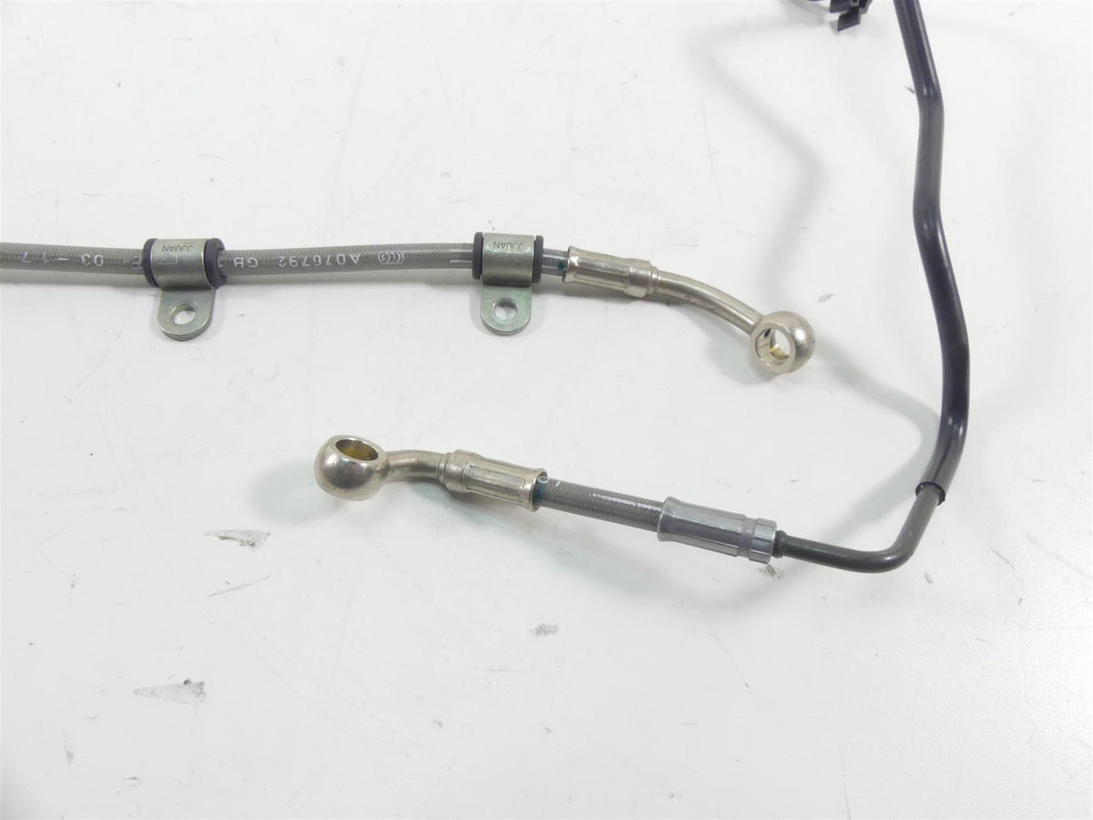 2018 Triumph Street Triple 765RS Rear Abs Brake Line Hose Set T2022816 T2022815 {{ shop.shopifyCountryName }} - Mototech271