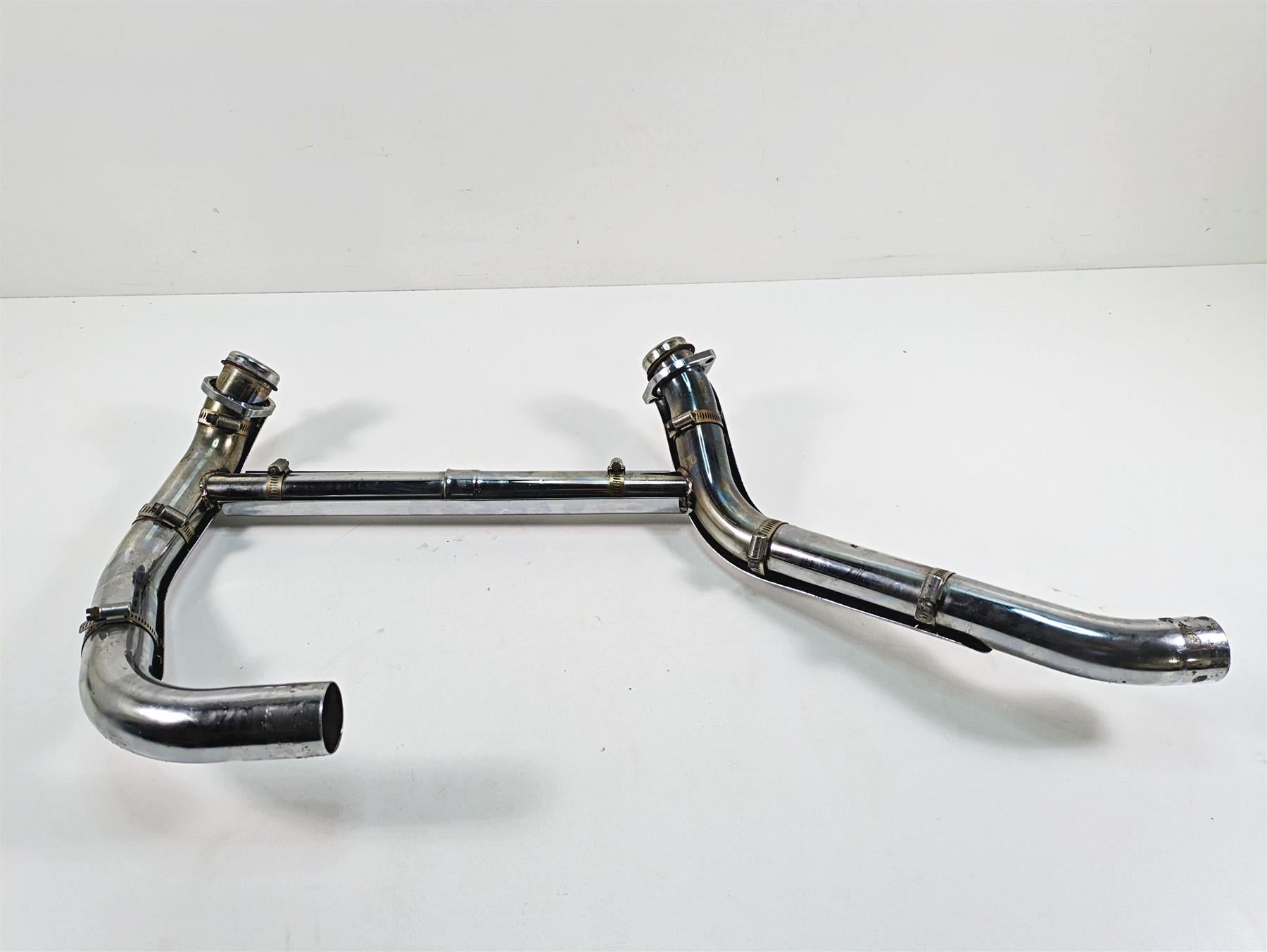1986 Harley Sportster XLH 883 Oem Exhaust Header Manifold 65568-86 65569-86 {{ shop.shopifyCountryName }} - Mototech271