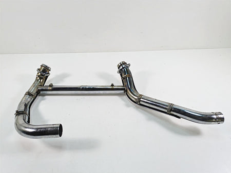 1986 Harley Sportster XLH 883 Oem Exhaust Header Manifold 65568-86 65569-86 {{ shop.shopifyCountryName }} - Mototech271
