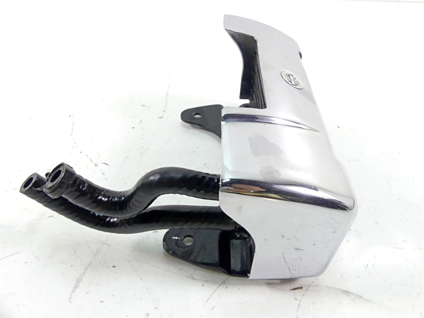 2006 Harley Touring FLHTCU SE E-Glide Oil Cooler + Chrome Cover & Hoses 62994-04 {{ shop.shopifyCountryName }} - Mototech271