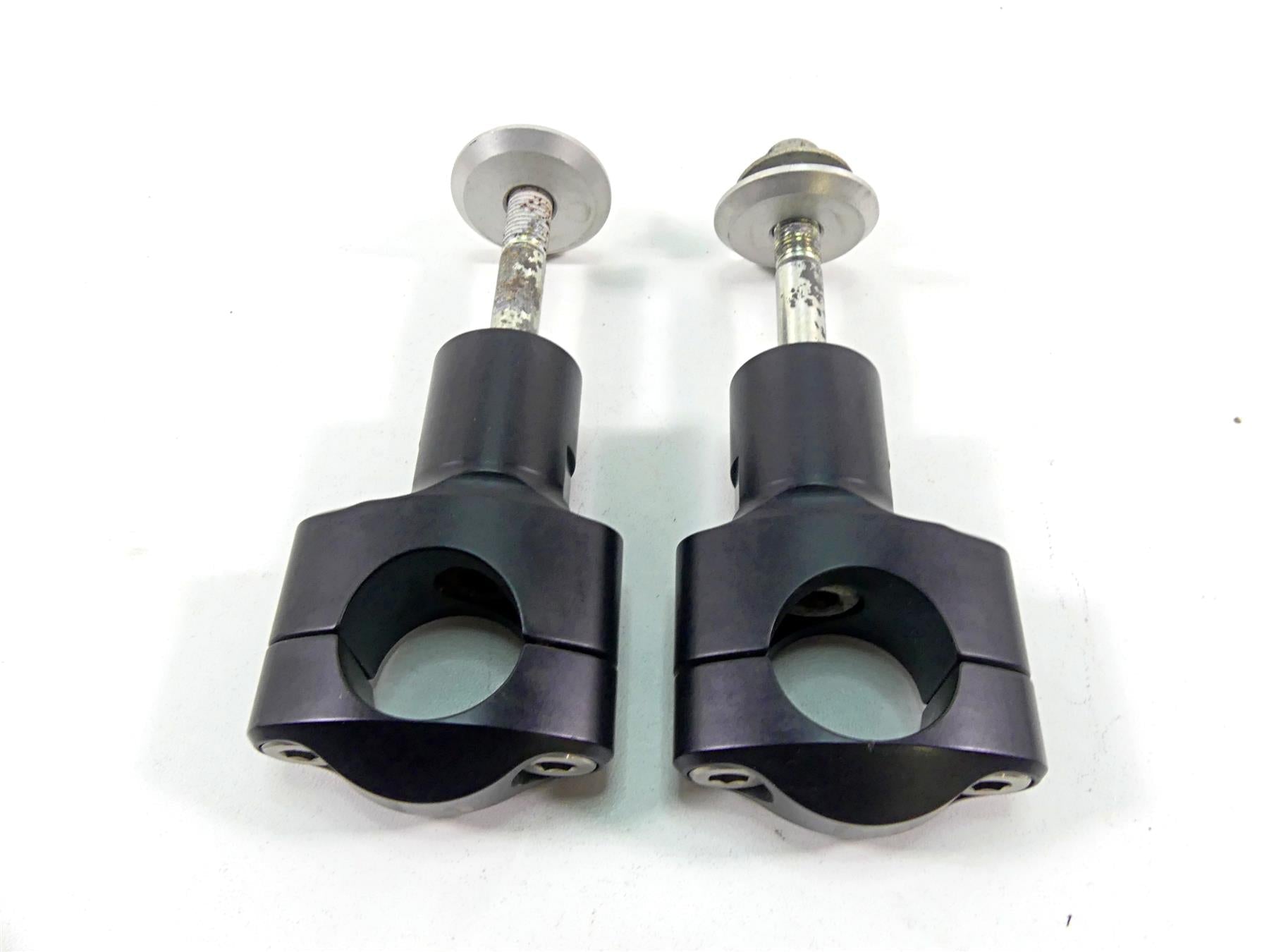 2012 Ducati Monster 1100 EVO Rizoma Handle Bar Riser Holder Set AZ403 1108090 | Mototech271