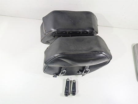 2009 Harley FXDC Dyna Super Glide Left Right Saddlebag & Mounts Set 90182-08 {{ shop.shopifyCountryName }} - Mototech271