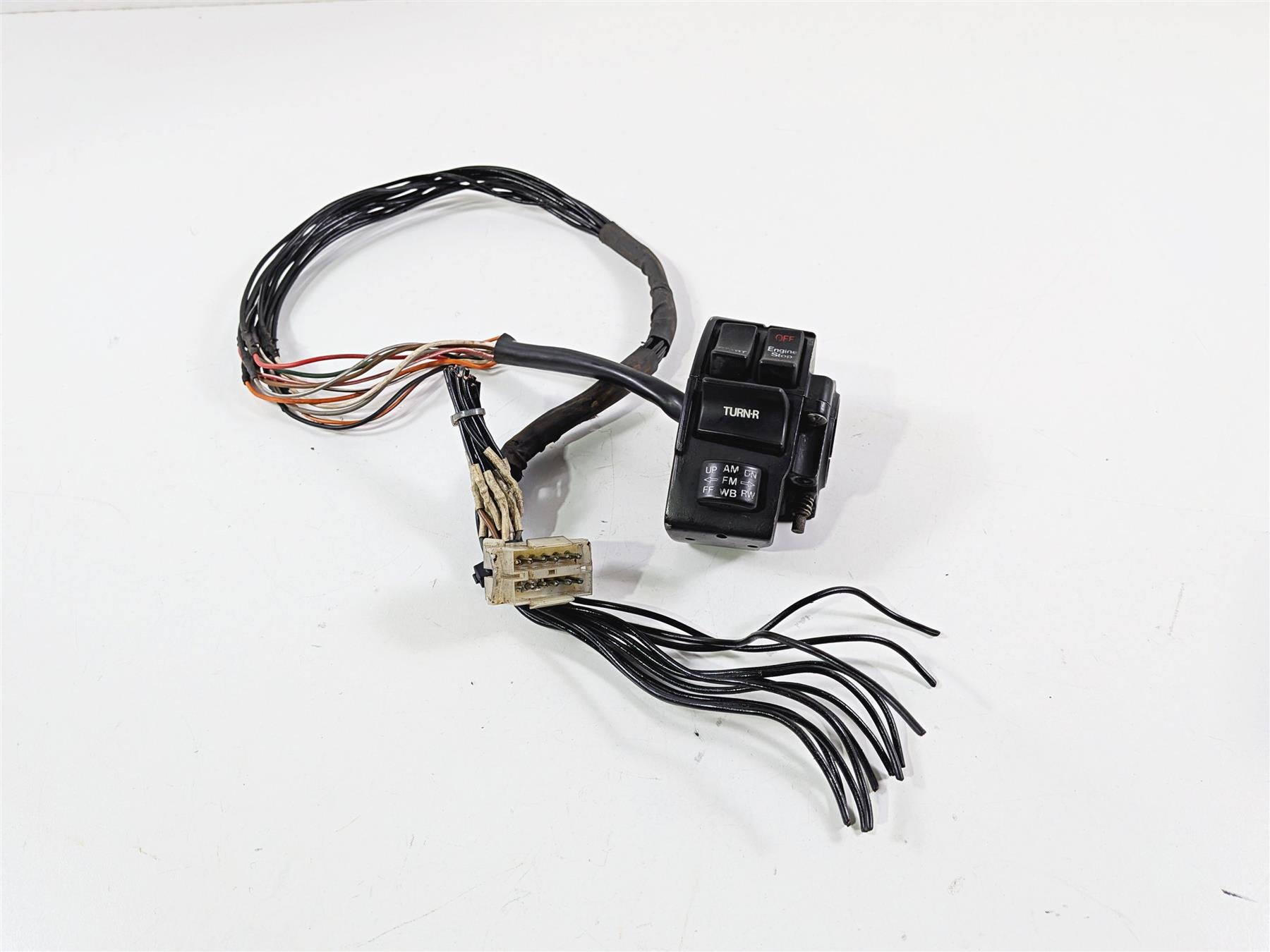 1990 Harley Touring FLHTC Electra Glide Right Hand Control Switch 71589-92 {{ shop.shopifyCountryName }} - Mototech271