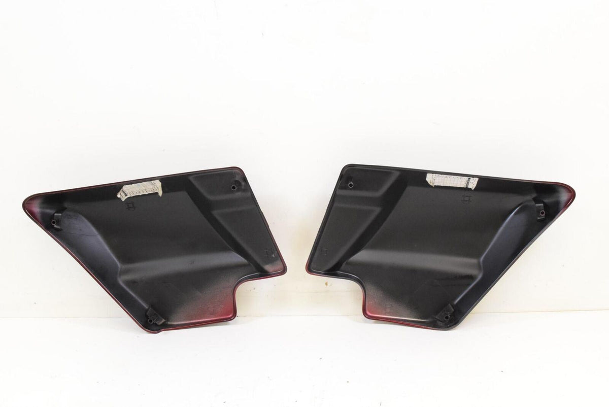 2016 Harley Touring FLHTCU Electra Glide SUNGLO RED Side Cover Set Wings 66250-0 {{ shop.shopifyCountryName }} - Mototech271