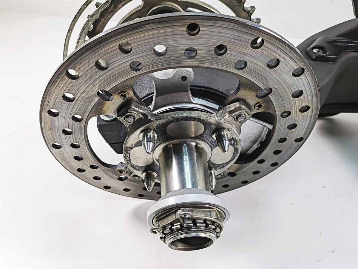 2011 Ducati Hypermotard 1100 Evo SP Rear Swingarm & Axle Assembly 37010331D {{ shop.shopifyCountryName }} - Mototech271