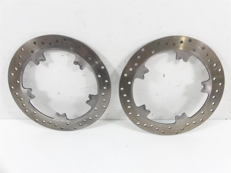 2012 Harley VRSCF Muscle Rod Front Brake Rotor Disc Set 44553-06A {{ shop.shopifyCountryName }} - Mototech271