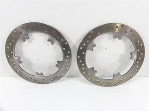 2012 Harley VRSCF Muscle Rod Front Brake Rotor Disc Set 44553-06A | Mototech271