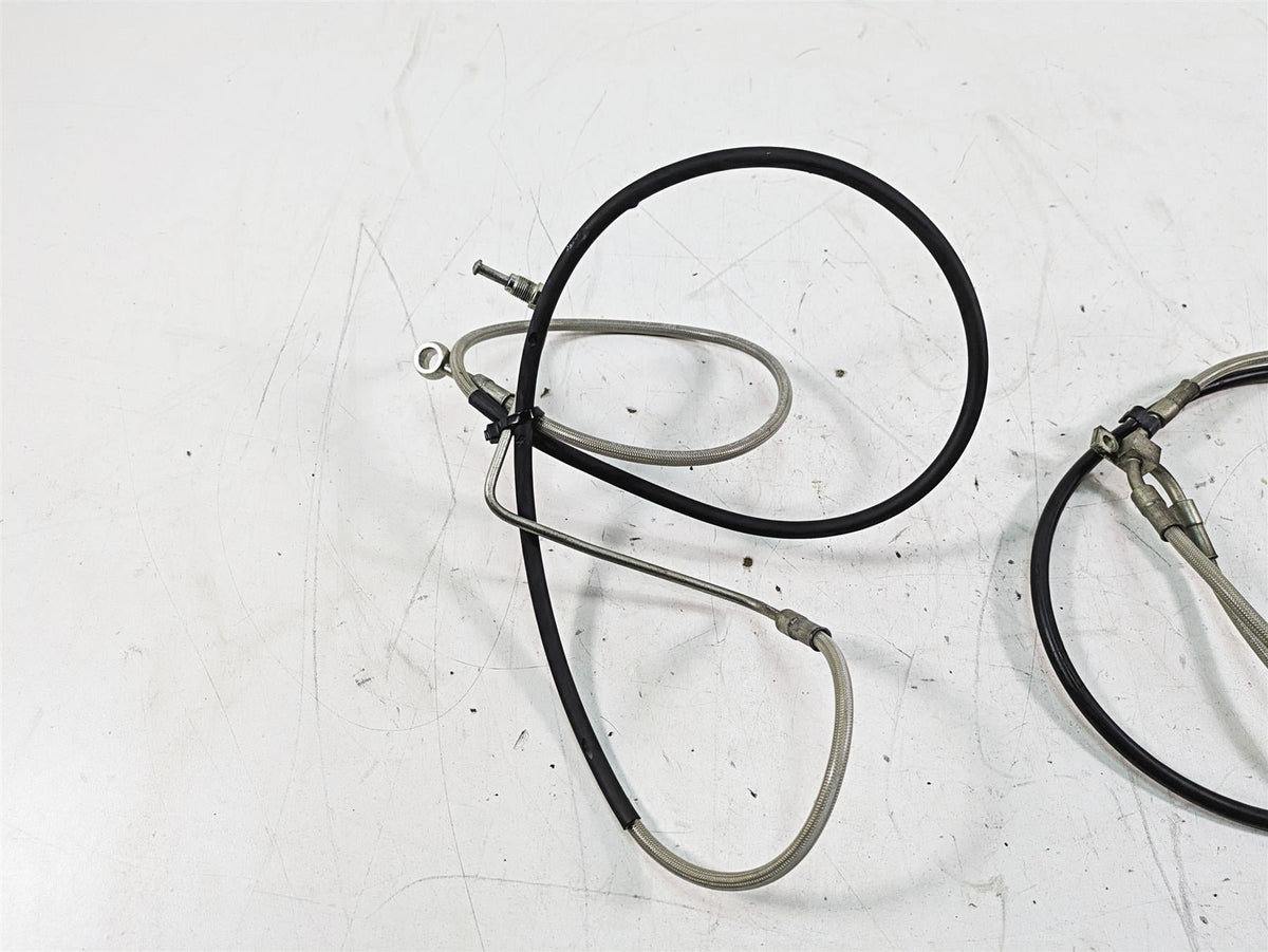 2014 Moto Guzzi California 1400 T Abs Front Brake Line Hose Set 887583 887582 {{ shop.shopifyCountryName }} - Mototech271