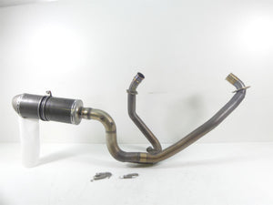 2008 Ducati Hypermotard 1100S Termignoni Carbon 2in1 Exhaust System - Read