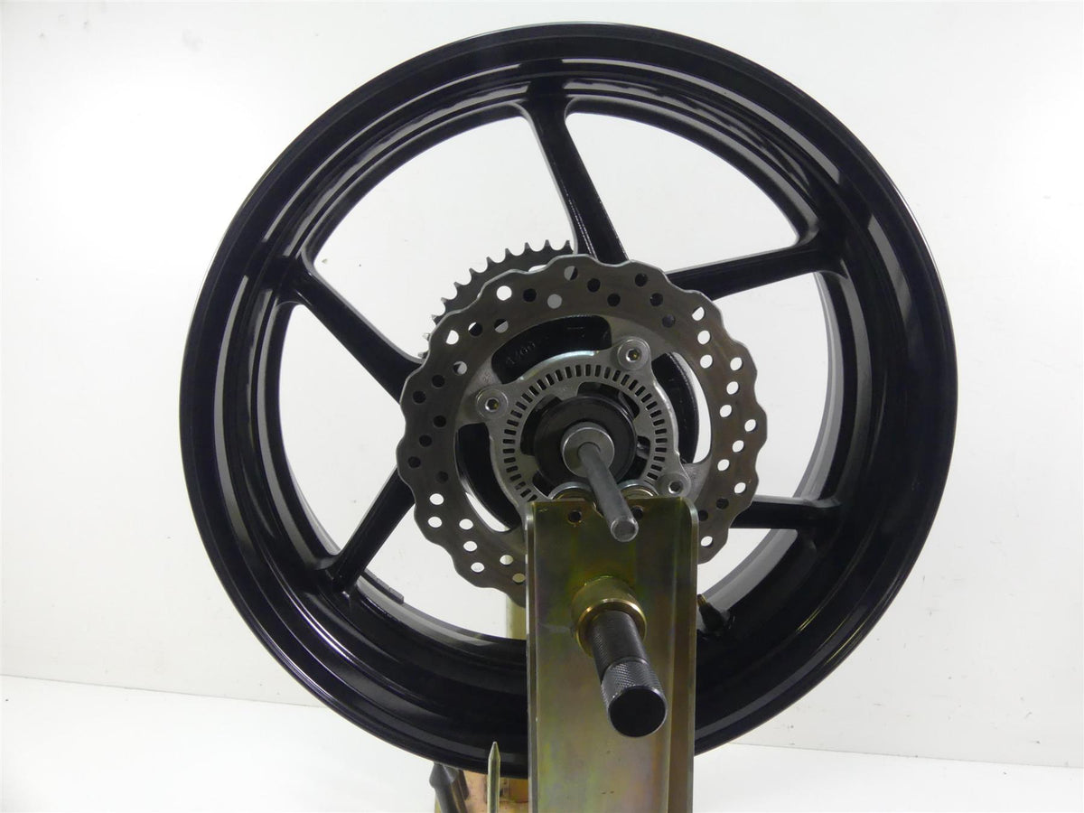 2013 Kawasaki ZX636 ZX6R Ninja Straight 17x5.5 Rear Wheel Rim 41073-0597-18F {{ shop.shopifyCountryName }} - Mototech271