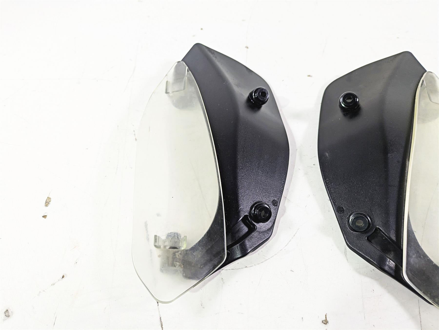 2012 Victory Cross Country Front Fairing Wind Deflector Set