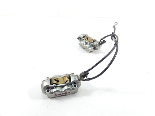 2008 Ducati 848 SBK Brembo Front Brake Caliper 100mm Set 61040991A 61041001A | Mototech271