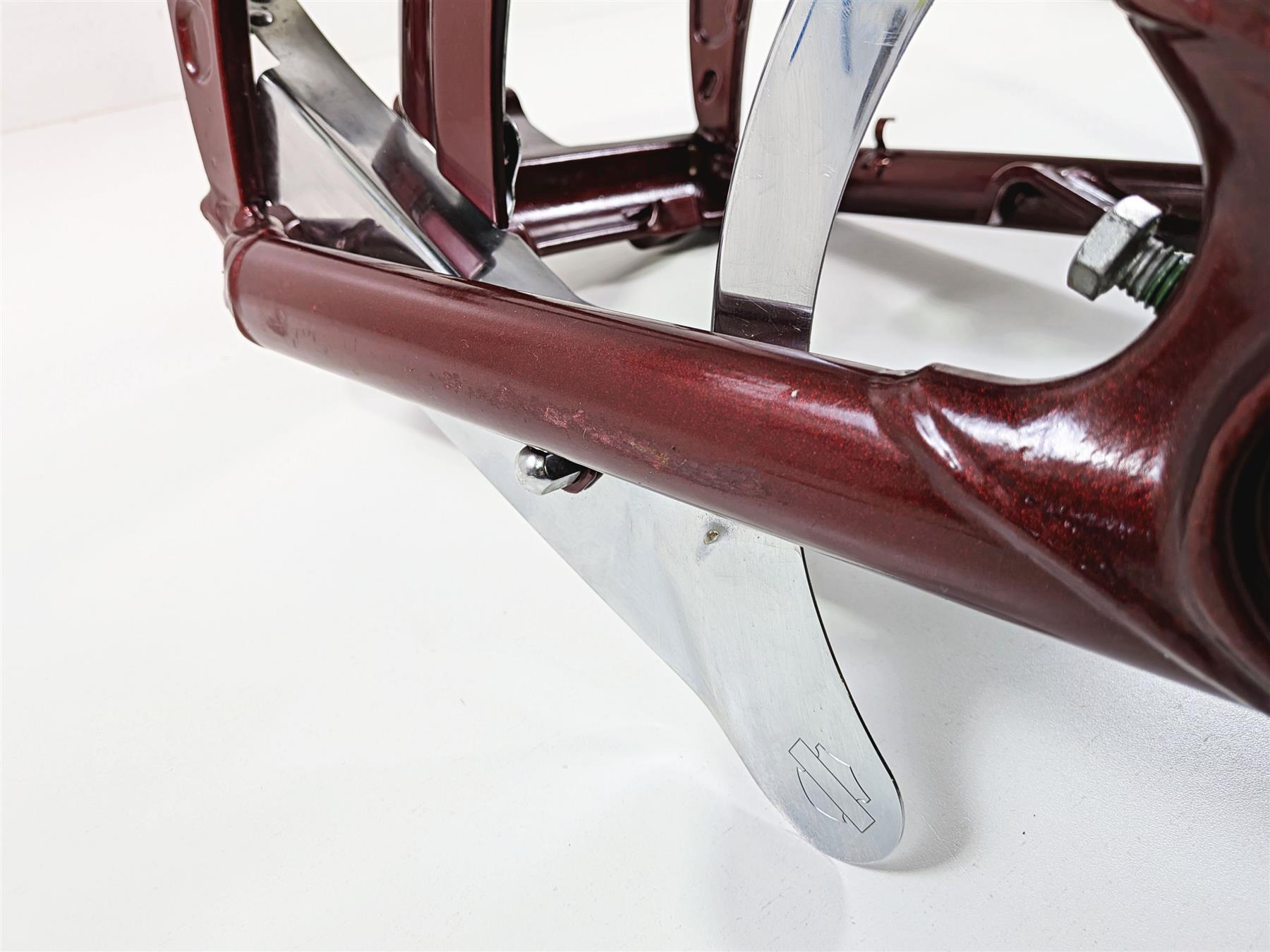 2009 Harley FXCWC Softail Rocker Swingarm Swing Arm + Axle 47694-09 47628-08 {{ shop.shopifyCountryName }} - Mototech271