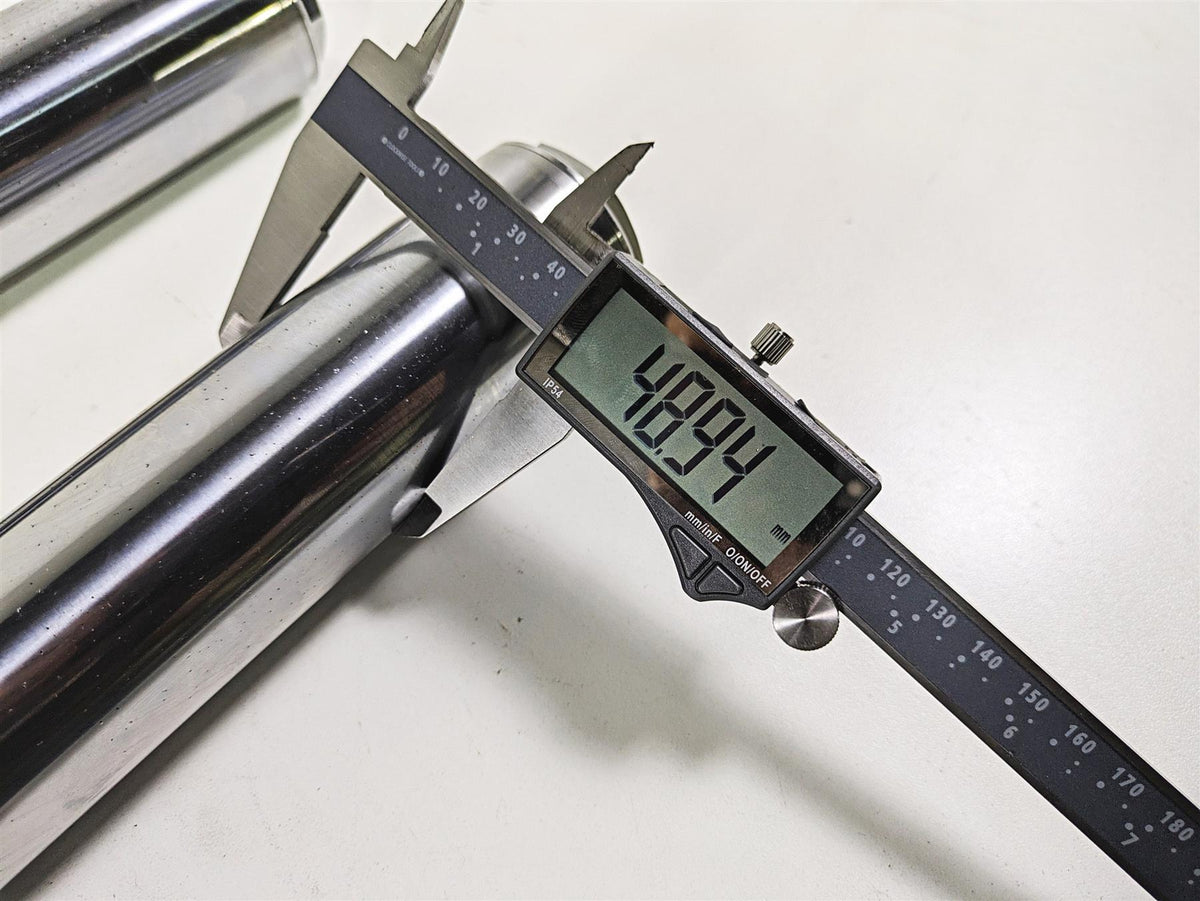 2017 Harley Dyna FXDB Street Bob Showa 49mm Front Fork Leg Set 45400034 45400033 {{ shop.shopifyCountryName }} - Mototech271