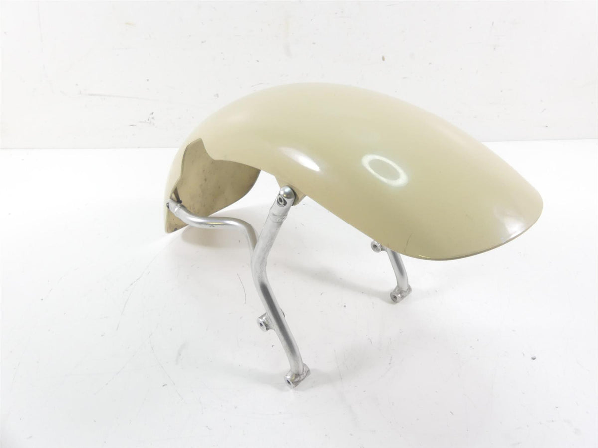 2007 Ducati Sport Classic GT1000 Front Cream Fender & Mounts 56410561A {{ shop.shopifyCountryName }} - Mototech271