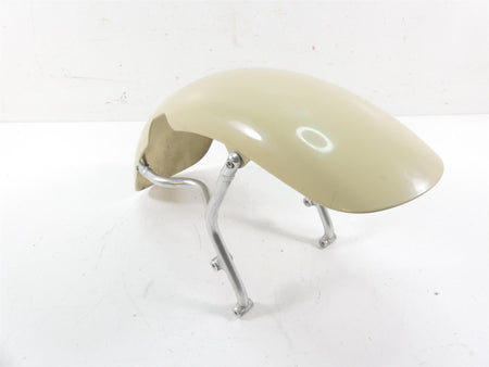 2007 Ducati Sport Classic GT1000 Front Cream Fender & Mounts 56410561A {{ shop.shopifyCountryName }} - Mototech271